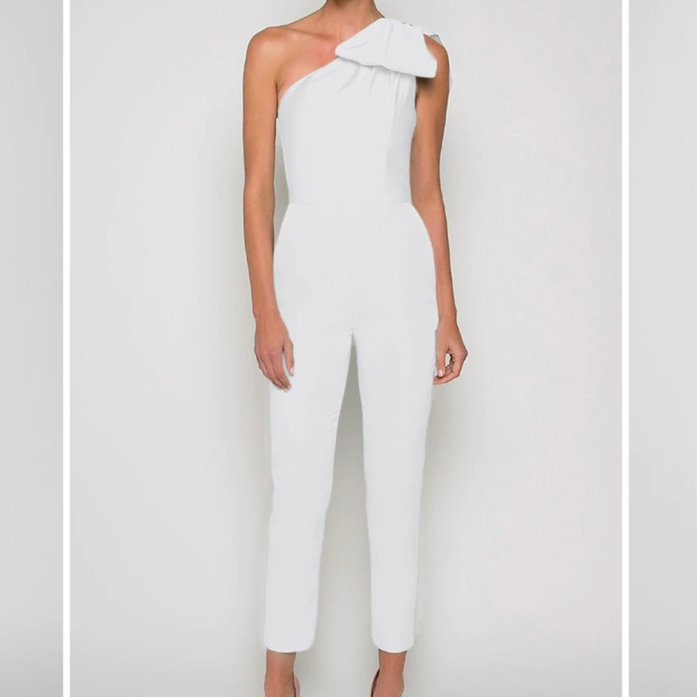 Alexia Maria Blair One Shoulder Jumpsuit
